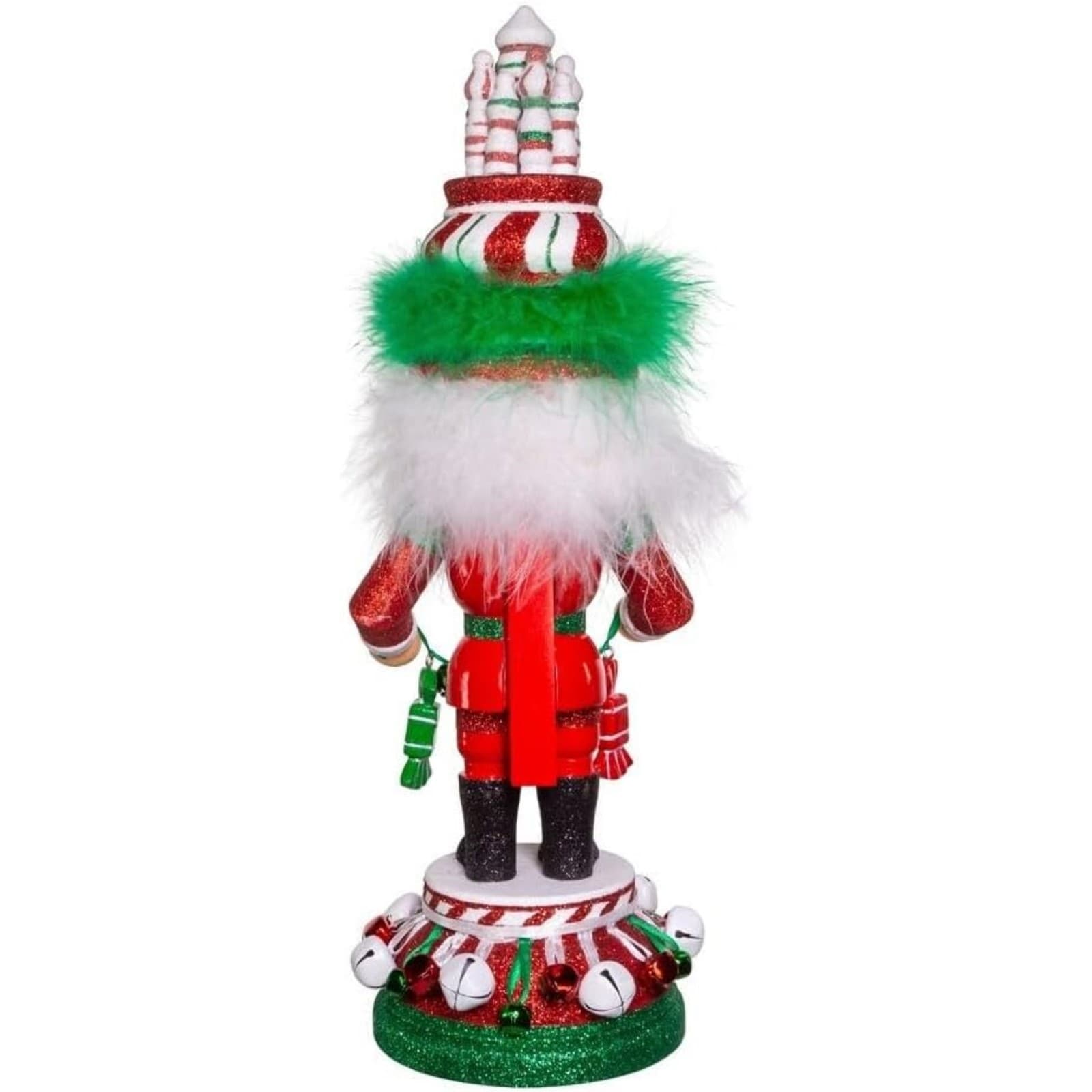 Kurt Adler Hollywood Wooden Nutcracker Collection, Candy Tower Hat, 15" 3