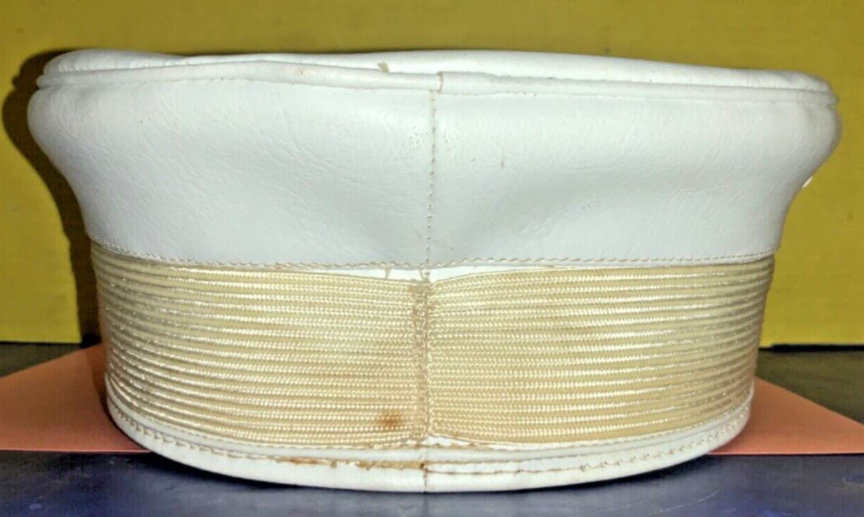 VTG Fire Department Firefighter Captain Parade Hat Size 7 1/8 6