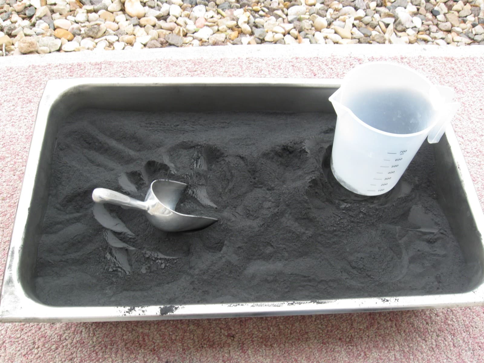 Magnetite Powder (Black Iron Oxide), Natural, High Quality, 22 Pounds. 2