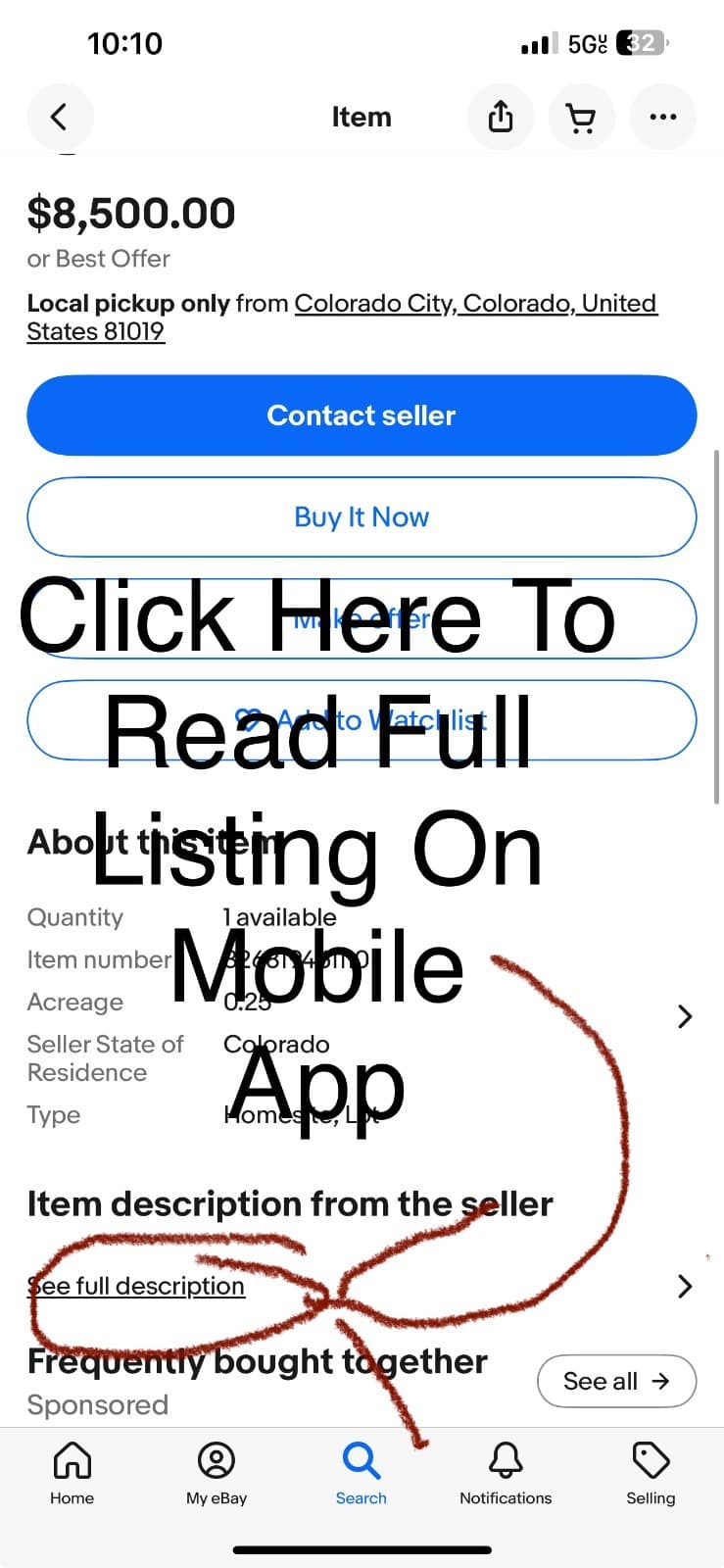 $500 Down 0% Interest Financing Available. Residential Lot. Water in Road/Power. 2