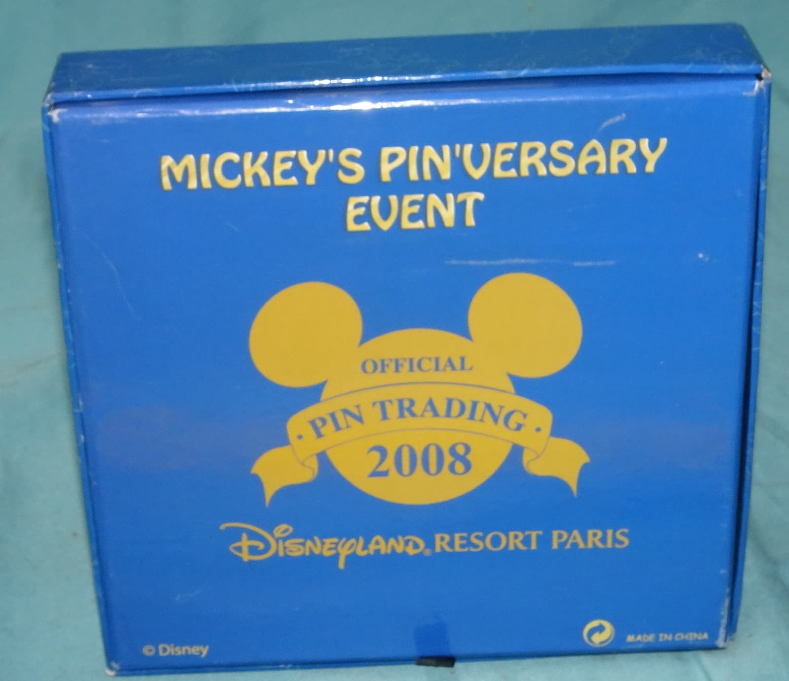 Disneyland resort Paris jumbo Pin Mickey's Pin'versary Event 2008 Mickey  LE 600 6