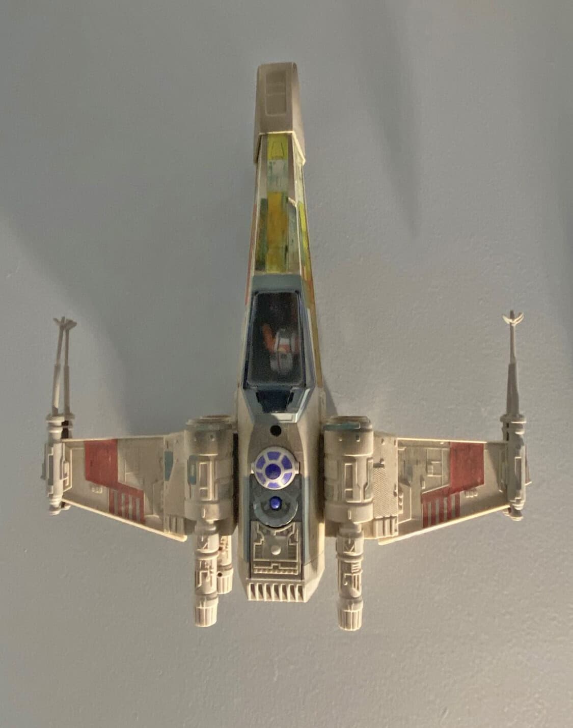 Starship Wall Mount for Vintage Star Wars X-Wing, Falcon, TIE Fighter & More 6