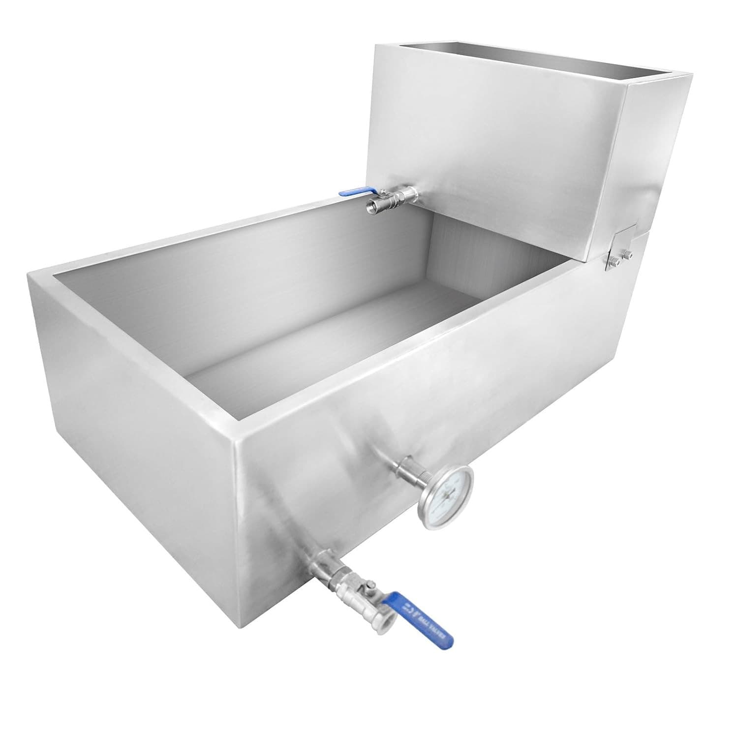 Maple Syrup Evaporator Pan 30x16x19 Inch Stainless Steel Maple Syrup Boiling Pan