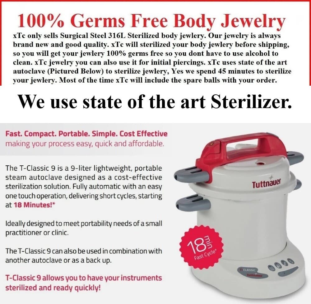 Sterilized 14G PA Piercing Kit with 8G RECEIVING TUBE with Horseshoe & Guide. 4