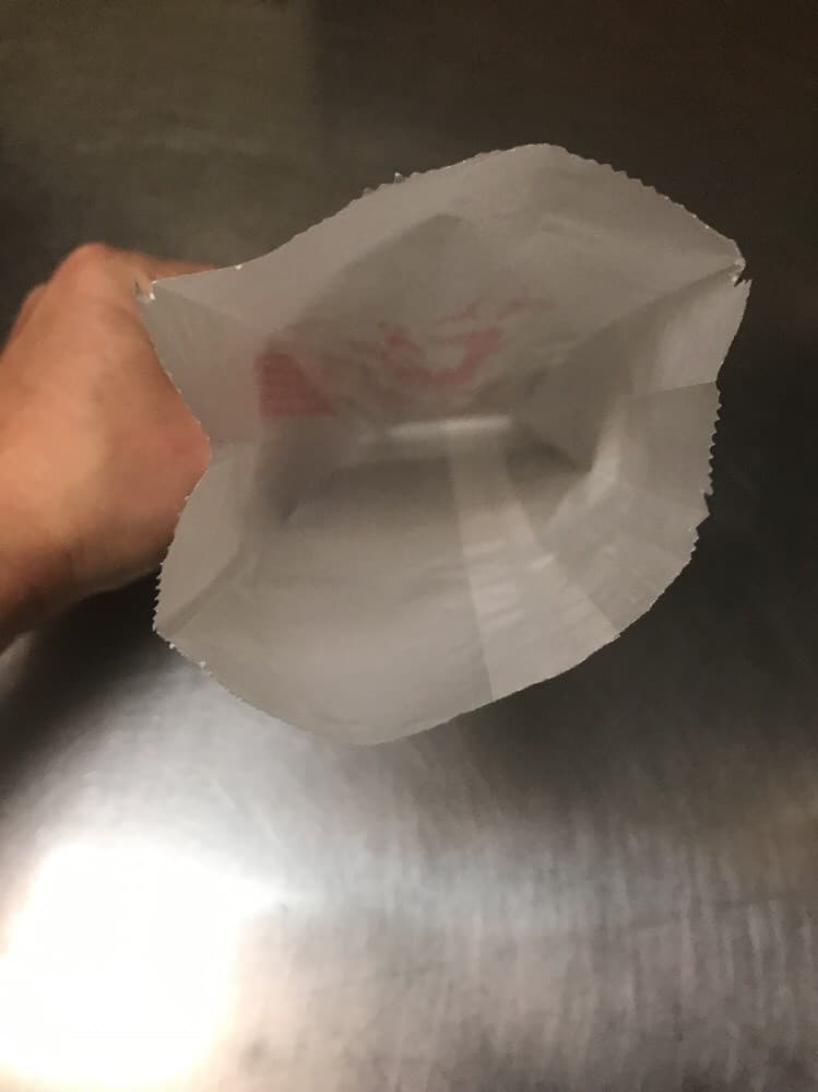 (100)Hot Dog Sausage Glassine Disposable Bags wrapper 1 lbs . 2