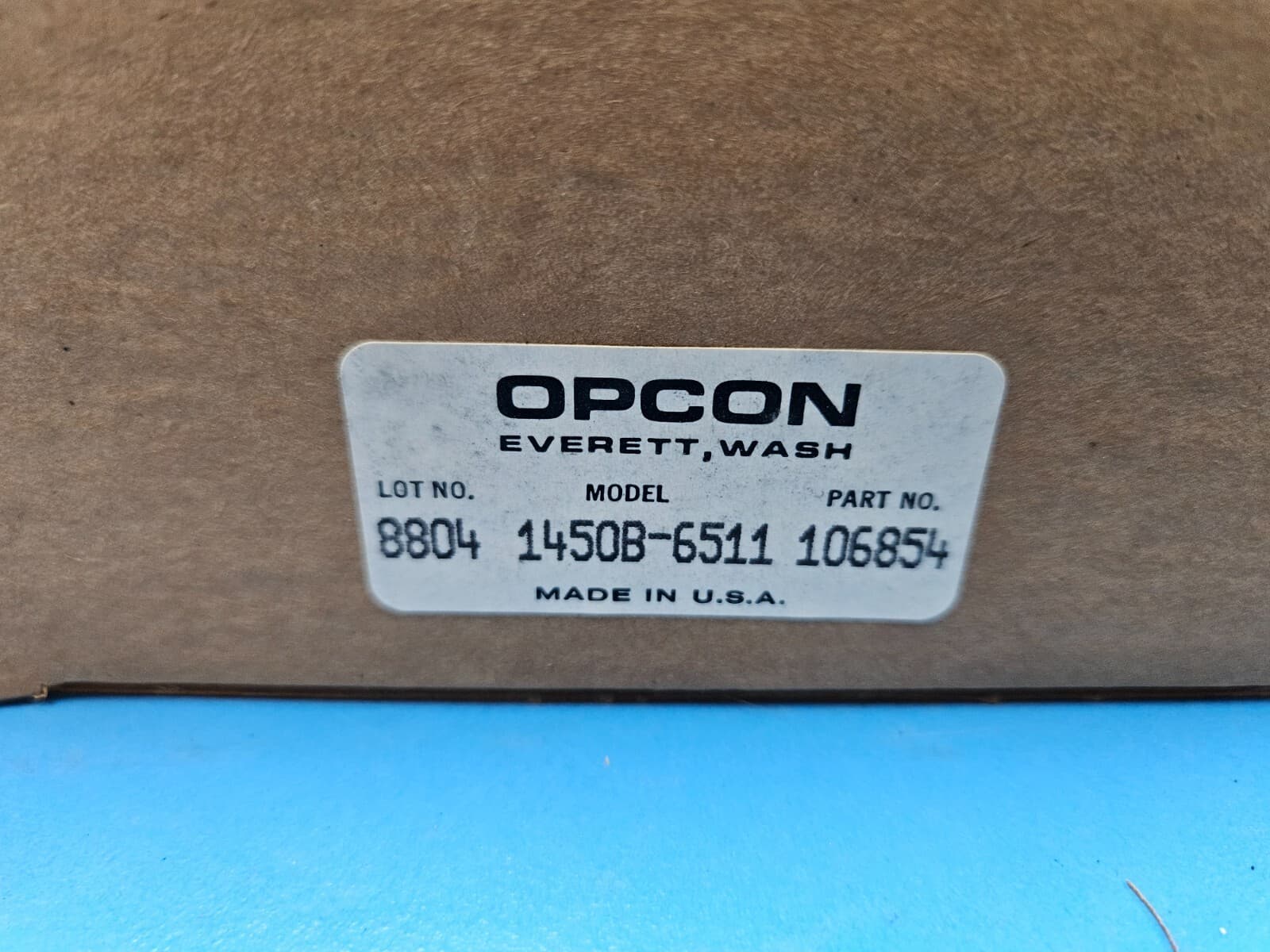 1450B-6511 Photoelectric Sensors REFLEX,SELF-CONTAINED,115VAC,CABLE, P/N 106854 4