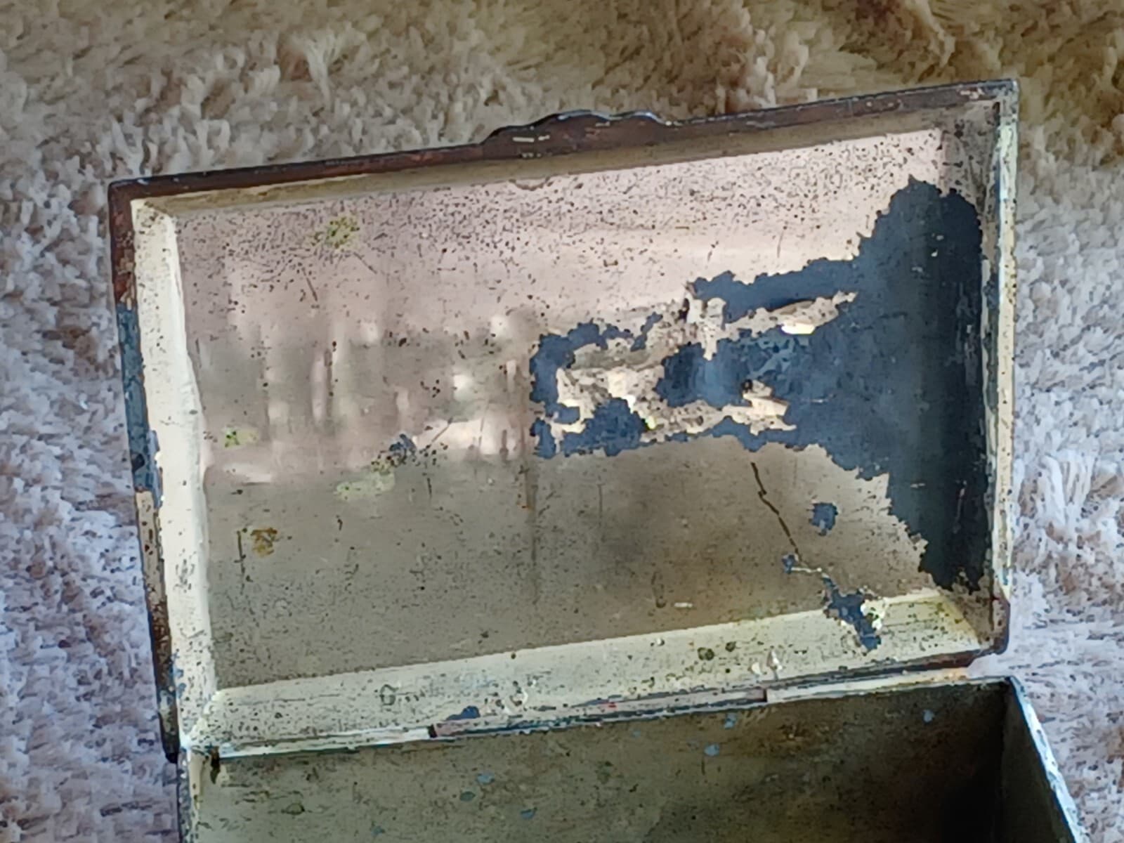 N Shure Trinket Box Chicago 1933 Inner Court Fort Dearborn Century Hinged Japan 3