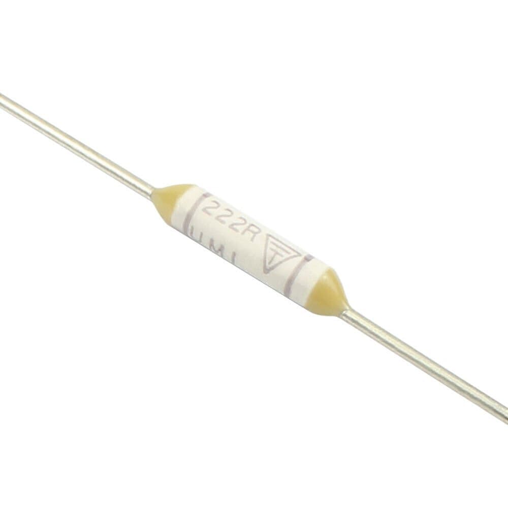 5Pcs ELCUT UMI Microtemp Thermal Fuse Axial Type 222R TF Cutoff 115℃5A 250V 2