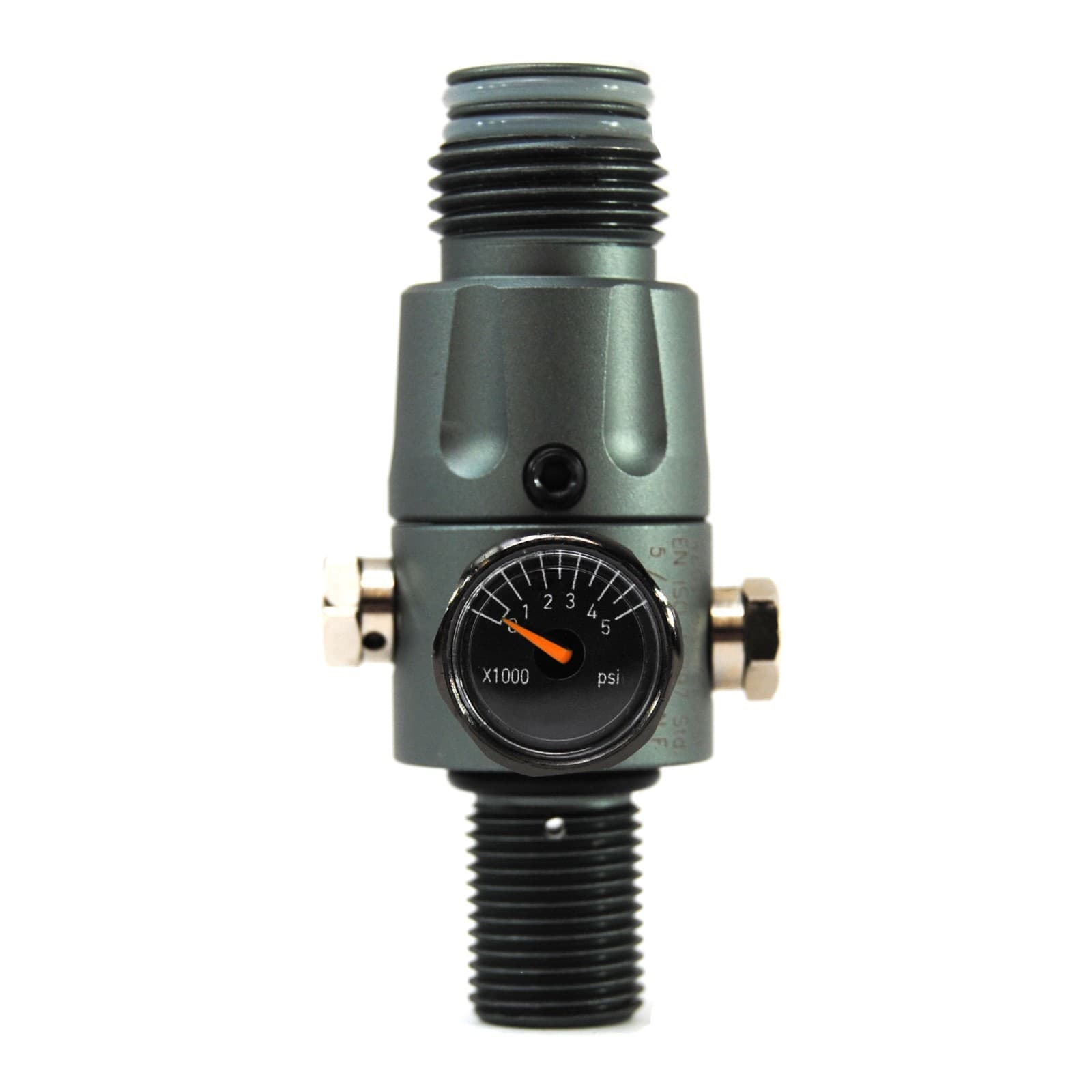 ELEV-8 Products 4500psi Compressed Air HPA Tank Pro Regulator Pewter