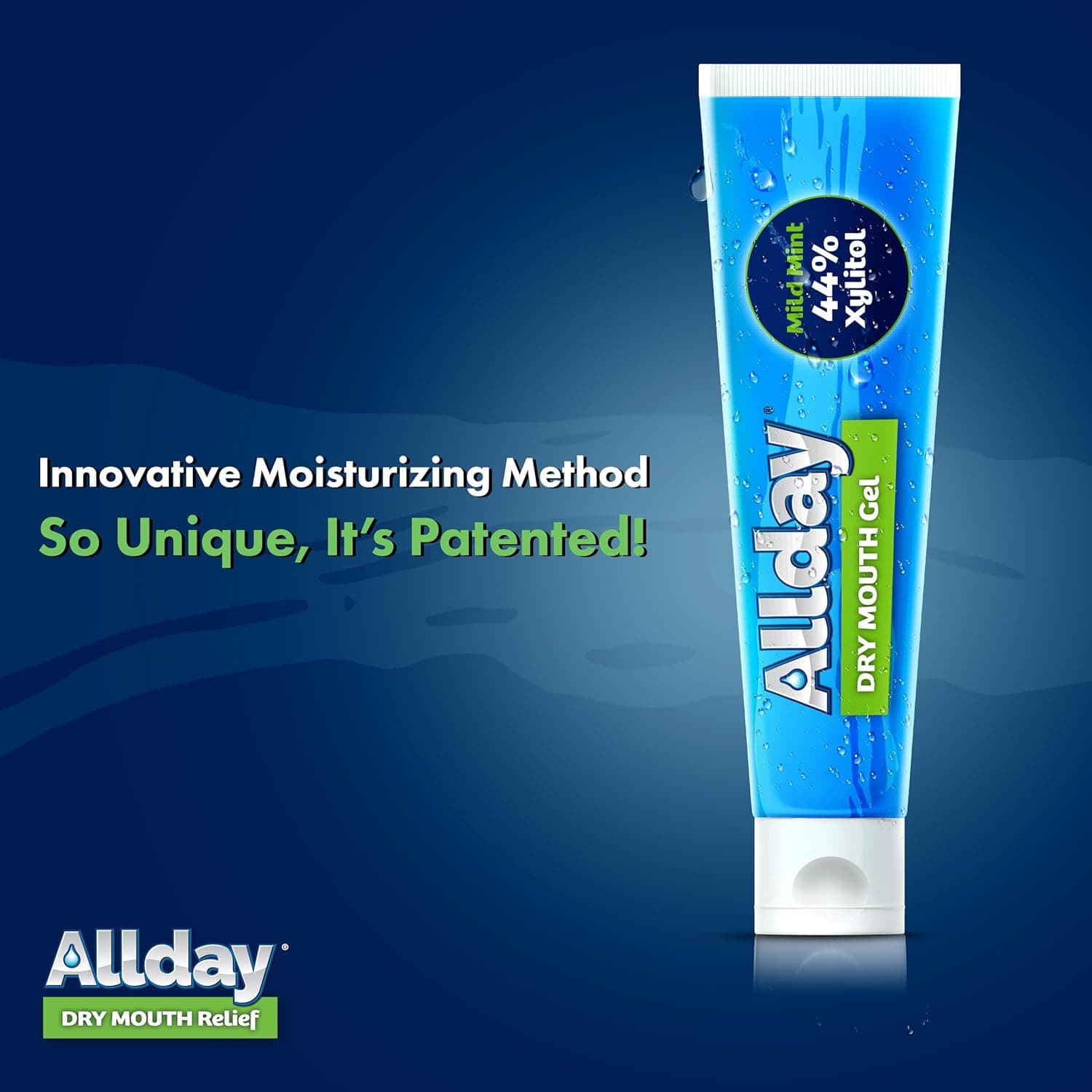 Allday Dry Mouth Gel - Maximum Strength Xylitol, Fast Acting (2 Tubes) 4