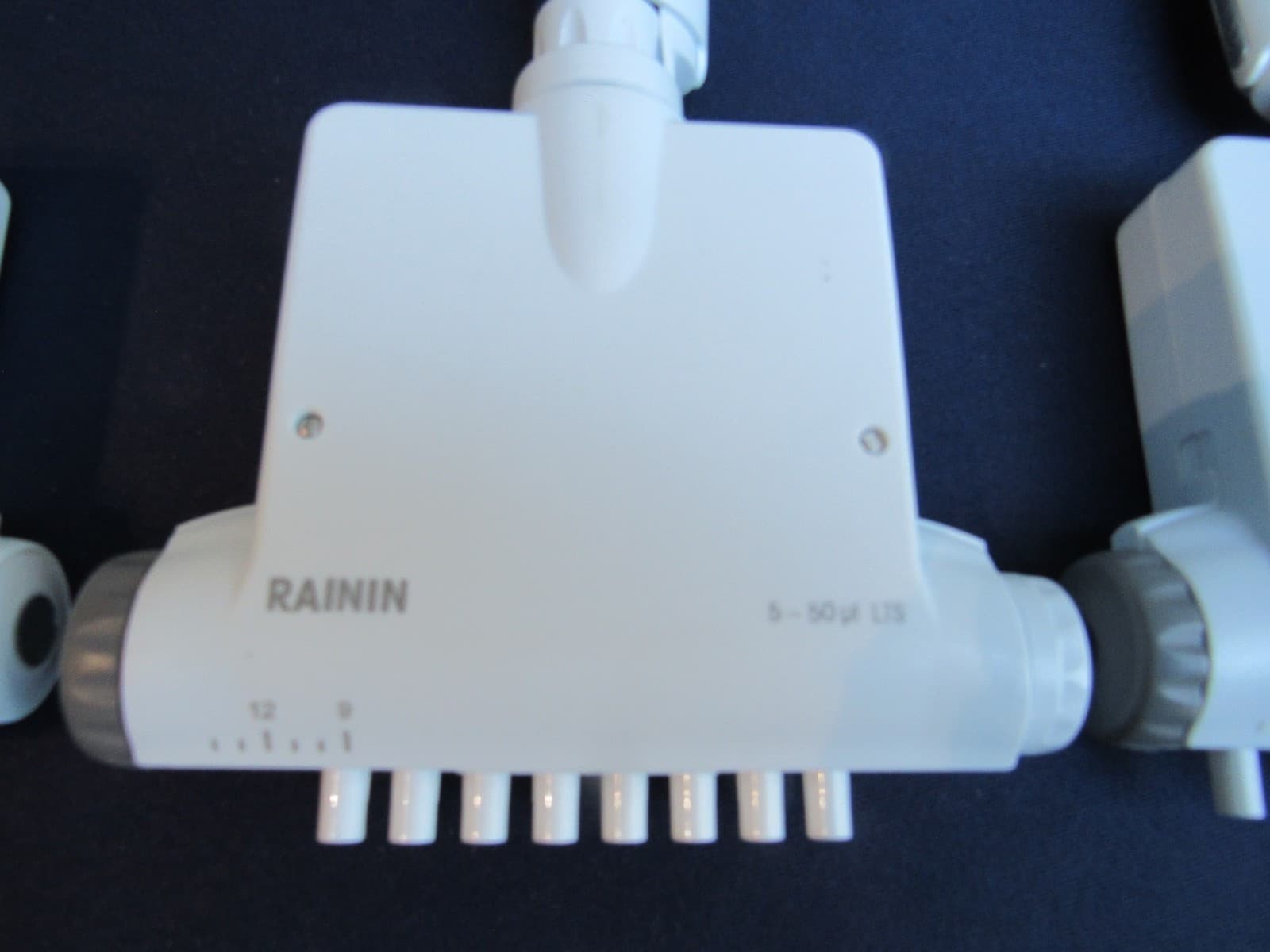 Rainin Pipet-Lite XLS ~ 8 Channel Adjustable Spacer ~ L-50XLS ~ 5-50ul LTS 3