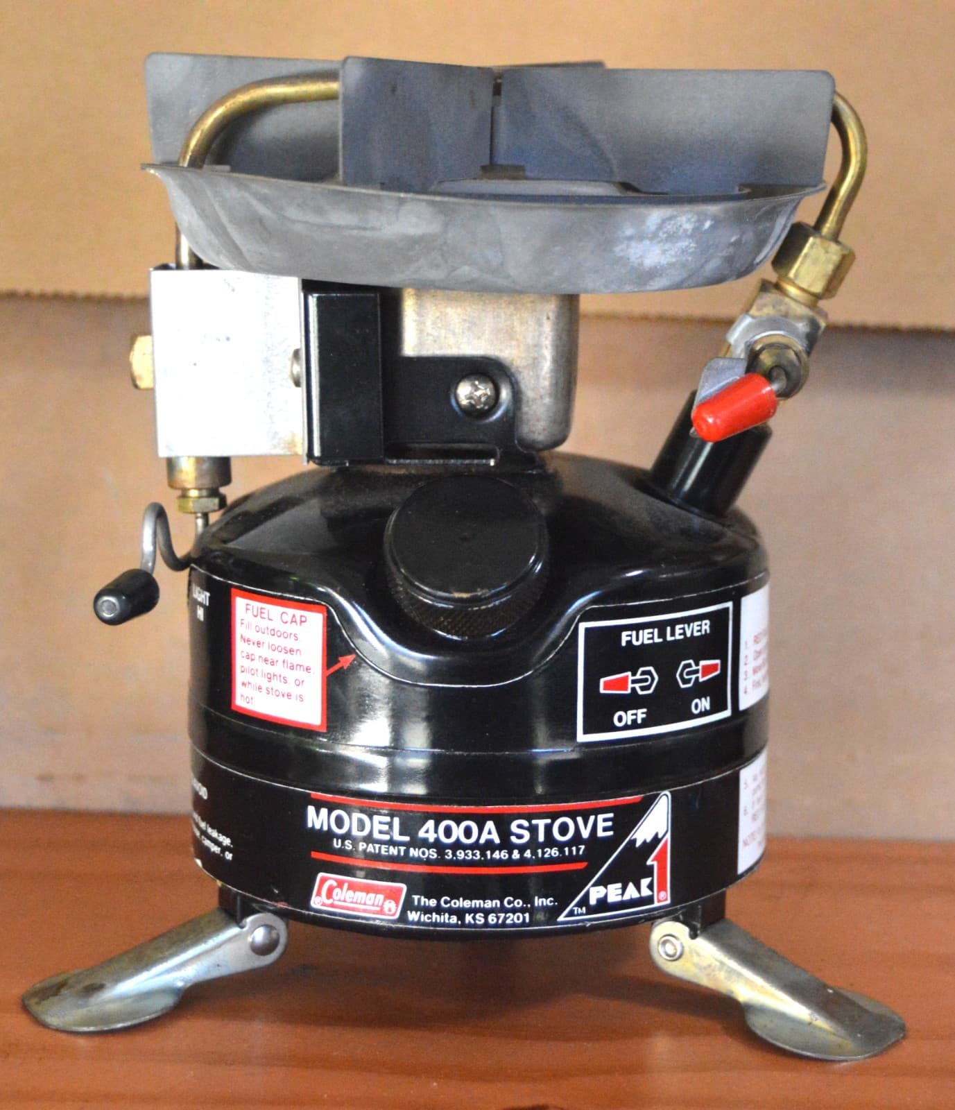 Vintage Coleman 400A Camp Stove Dated 6/87