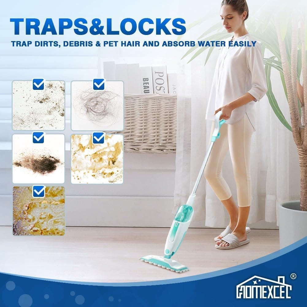 Steam Mop Replacement Pads for Shark Steam Mops S1000/S1000A/S1000C/S1000Wm/And 5