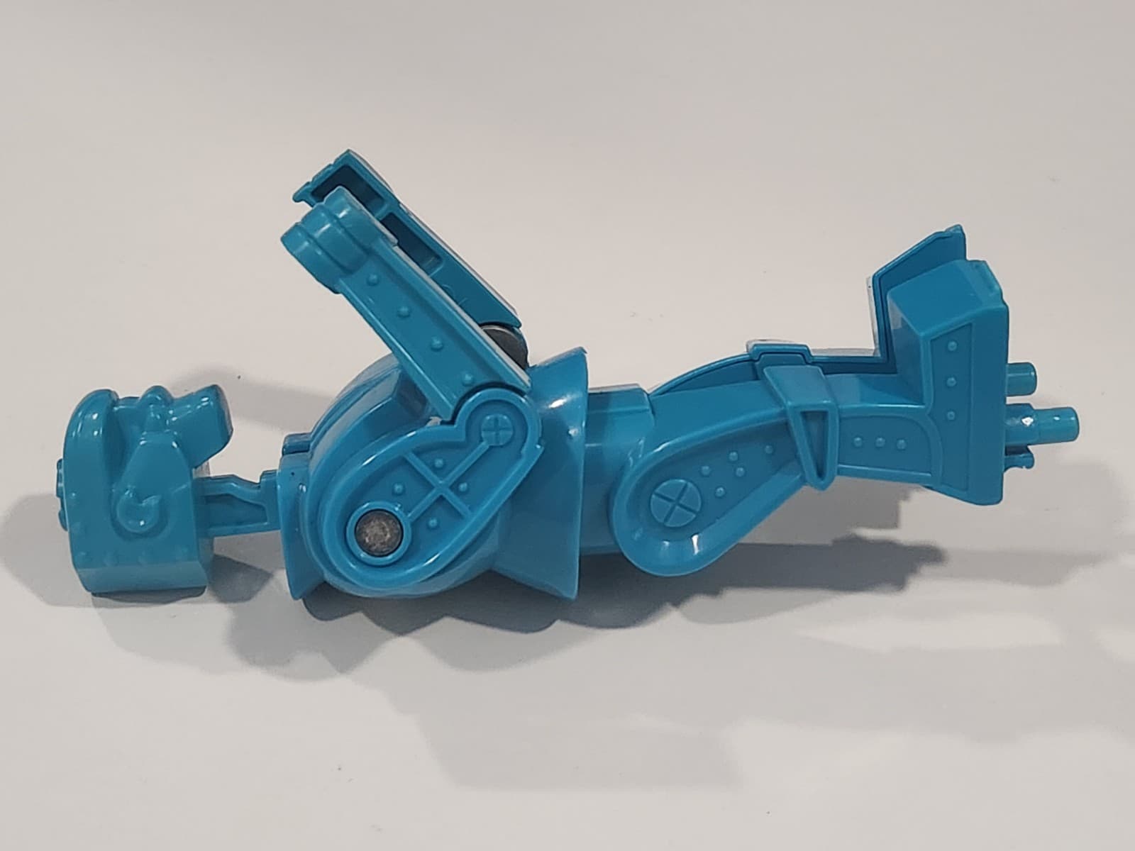 Mattel Rock 'Em Sock 'Em BLUE BOMBER REPLACEMENT Part Teal Toy Figure Parts 5