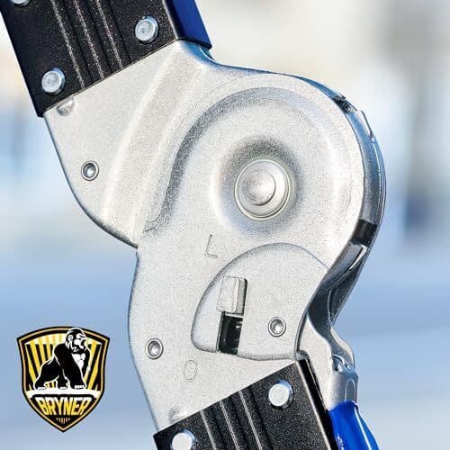 Ladder, Bryner 7 in 1 Multi-Purpose Ladder Aluminium Extension 12Ft Adjustable 3