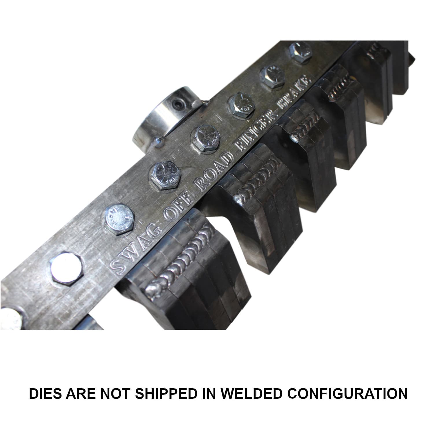 SWAG Finger Brake Gooseneck Dies That Fit The HF 20 and 12 Ton Finger Brake Only 5