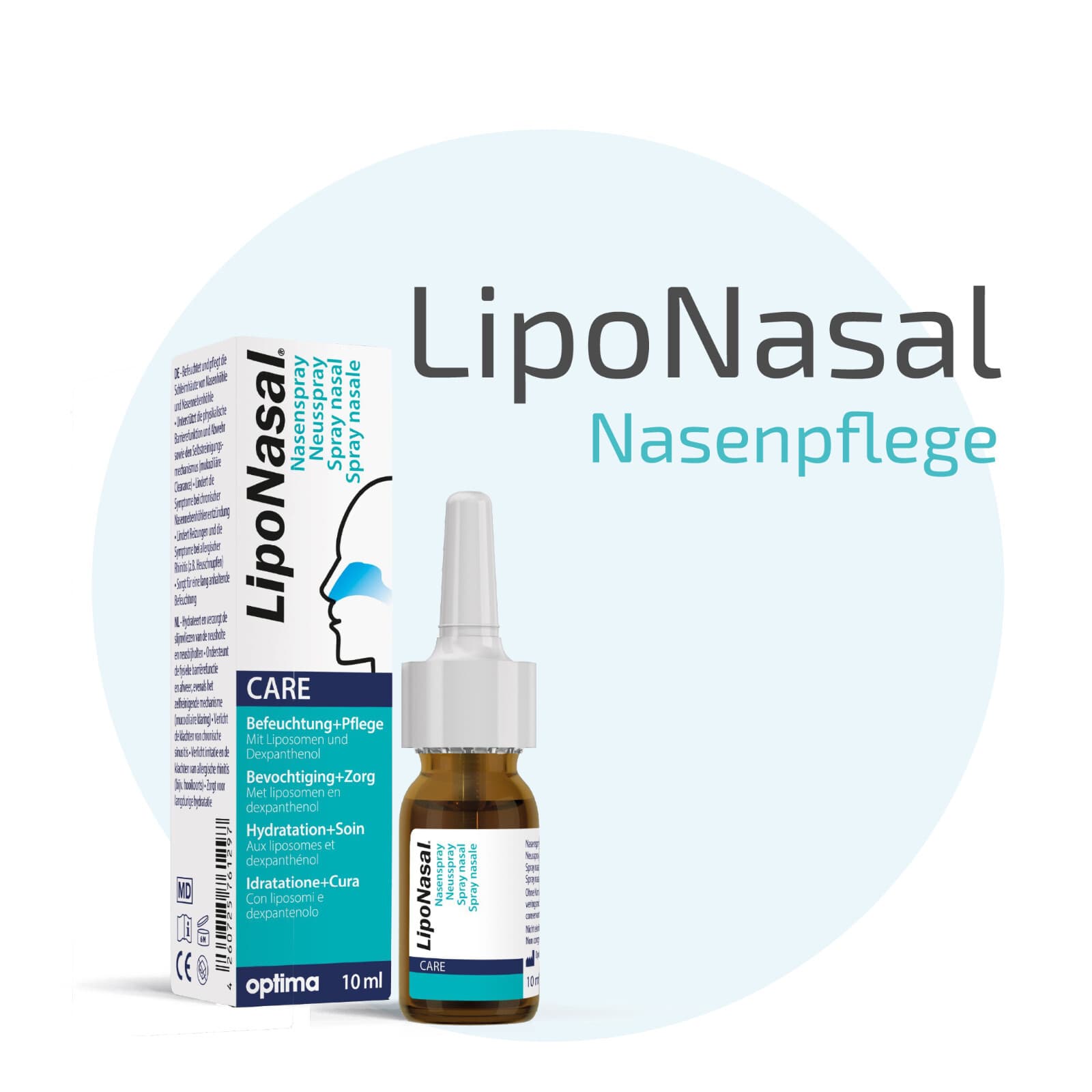 Nasivent Economy Set 1 - Nasivent Tube Plus Starter Set + Liponasal 5