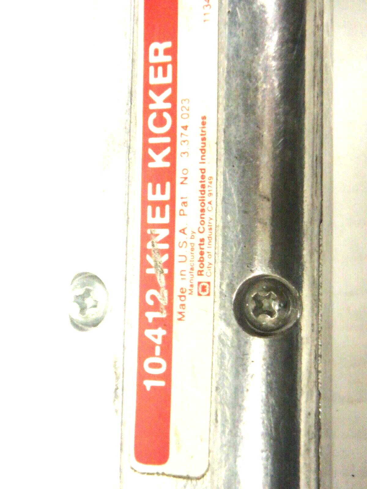 Professional carpet knee kick 10-412 6