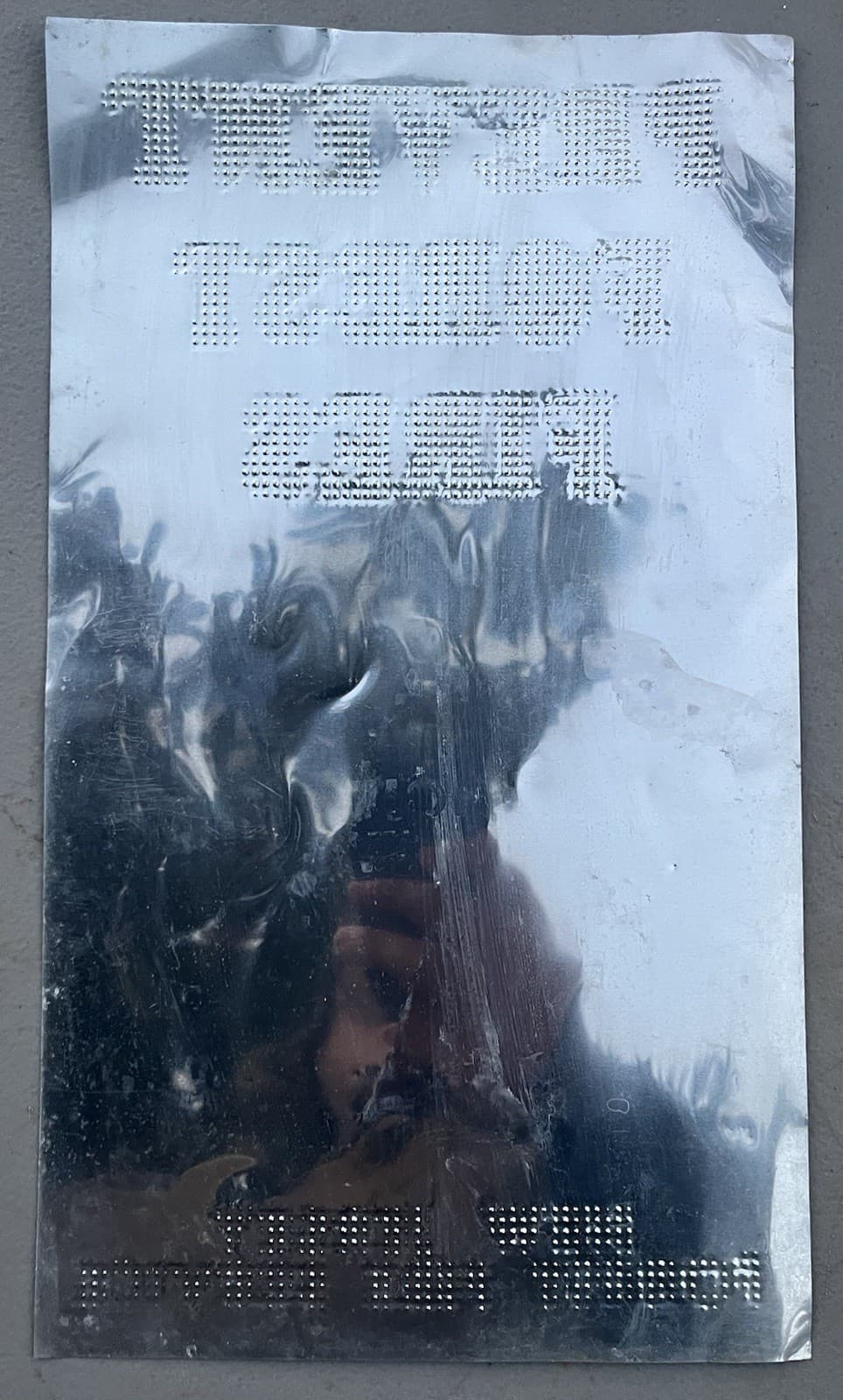 Vintage New Jersey Forest Fires Tin Sign  3