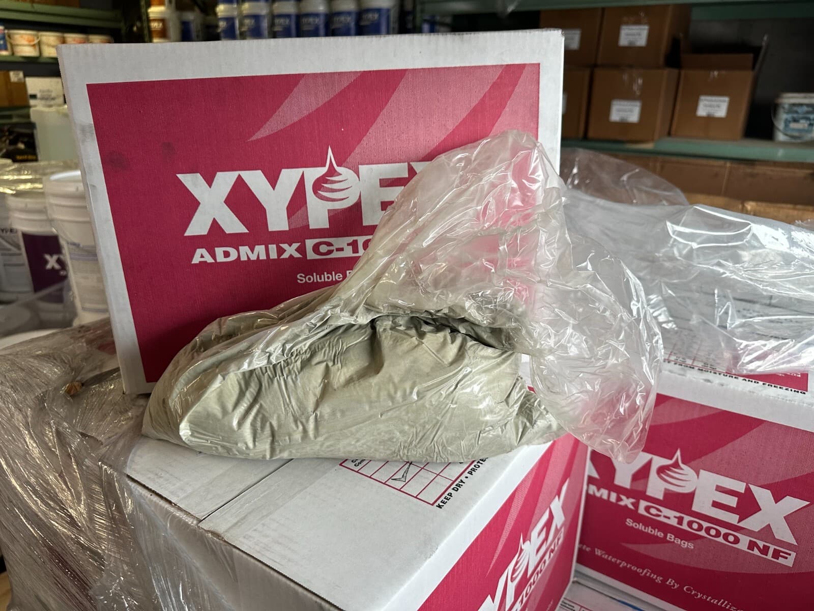 XYPEX Admix C-1000NF - One 7# Water Soluble Bag (1 Bag) Concrete Waterproofing 2