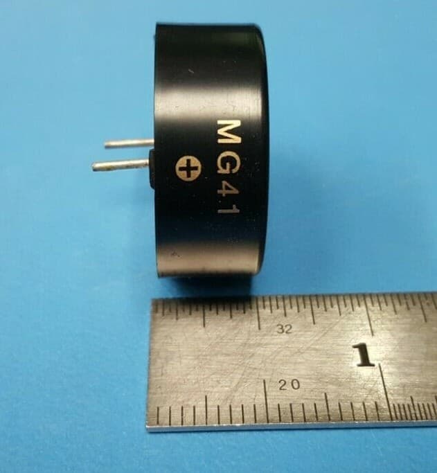 (2 pcs), PCB Mount Mini Speaker, MG41, Breadboard-Friendly,1 1/8"Diameter,8 OHM 3