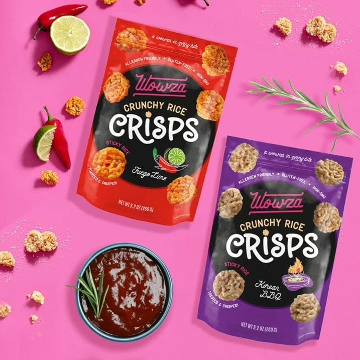 Wowza Crunchy Rice Crisps Fuego Lime, 9.2 oz. 4