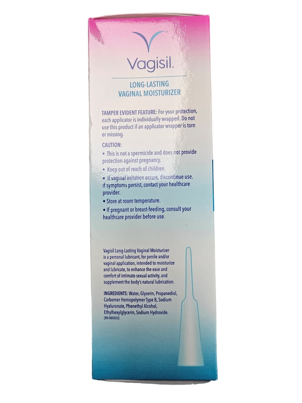 Vagisil Vaginal Moisturizer - Long Lasting - 8 Applicators 3