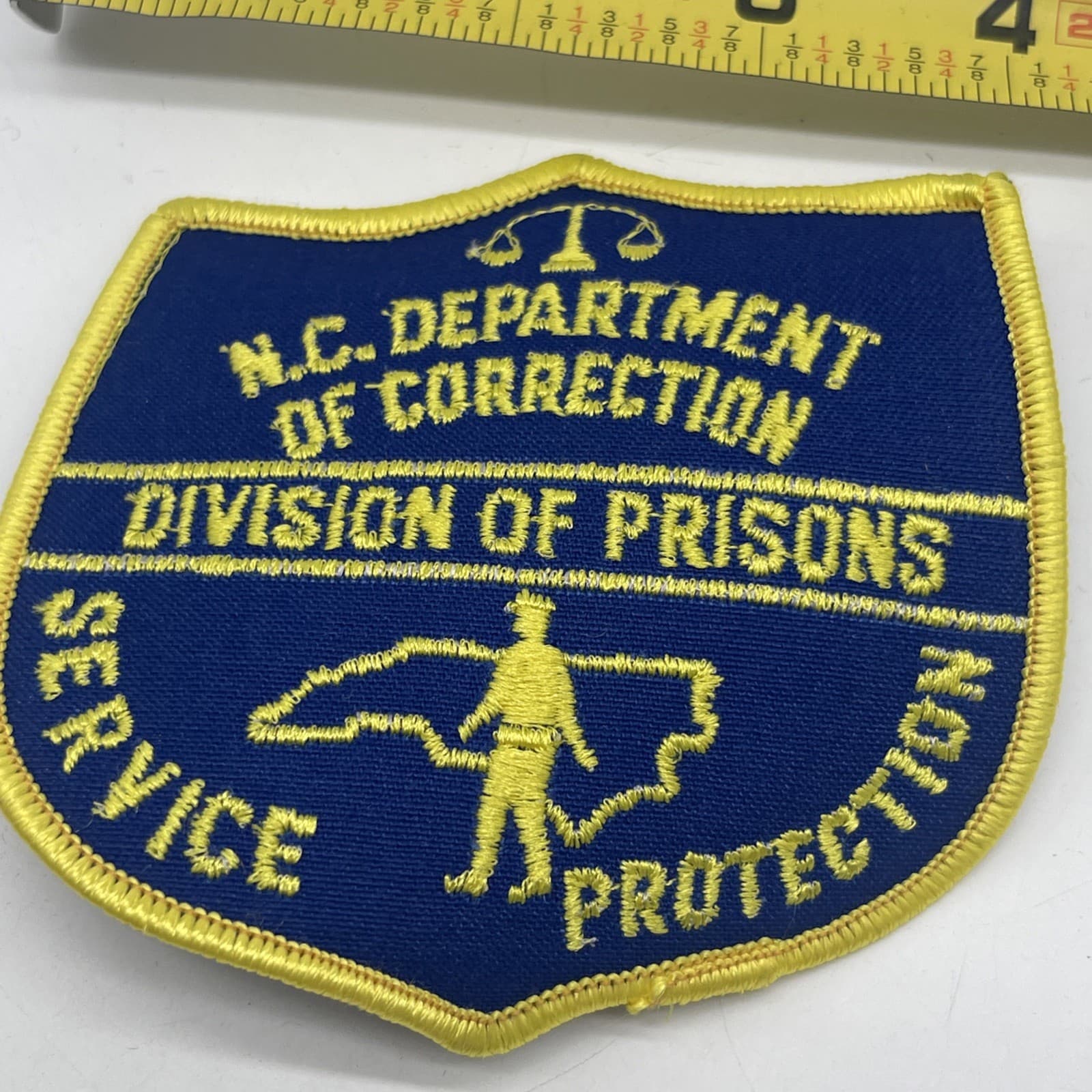 North Carolina Department Of Corrections Division Of Prisons ERROR Patch Service 5