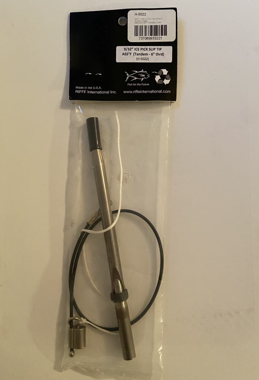 New 9/32" (7.1mm) Riffe Slip Tip Assembly for Speargun Needle Point 6mm Thread 2