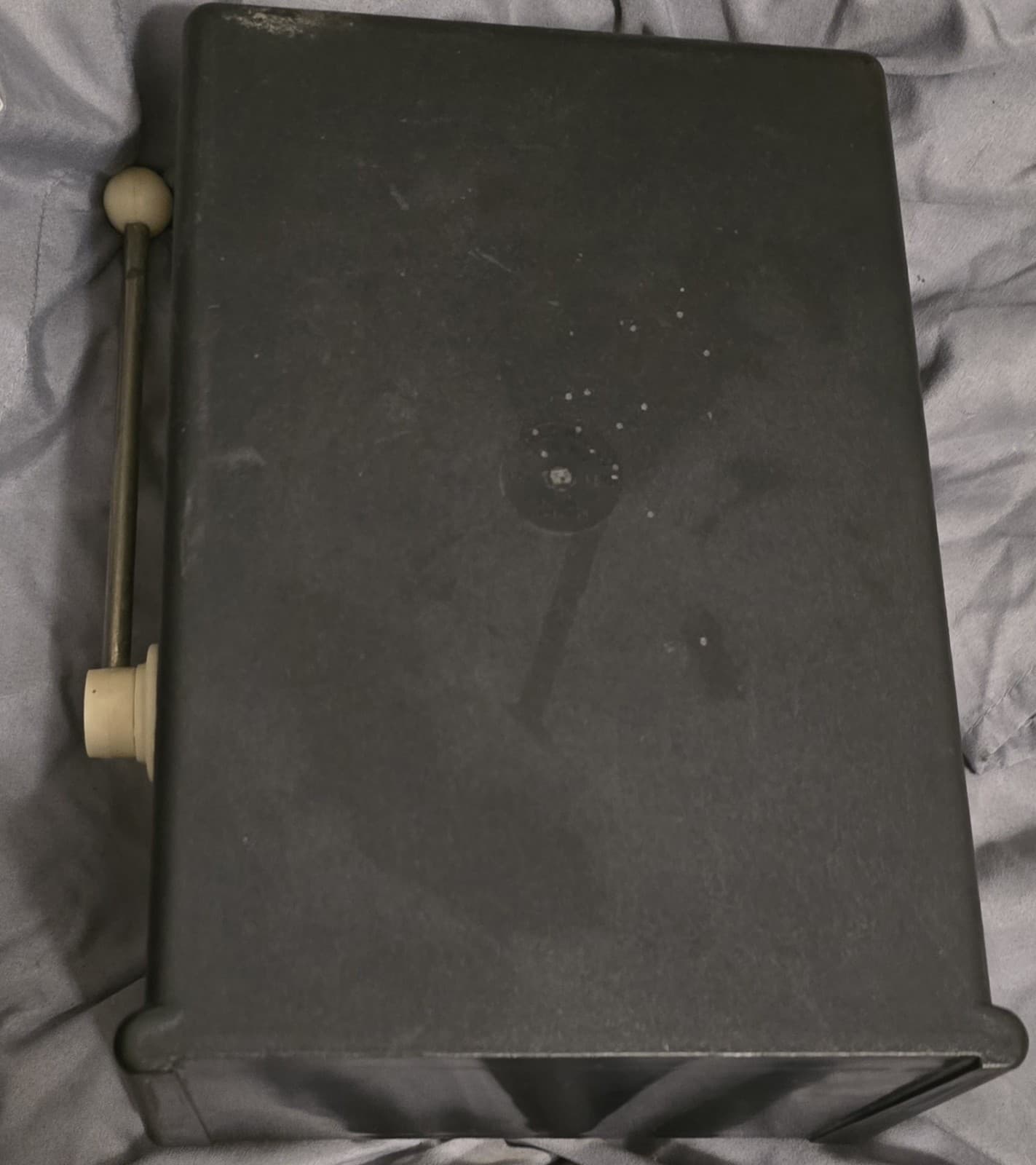 Vintage Medley One Armed Banker Slot Machine Toy Reno Nevada 25¢ Slot READ 3