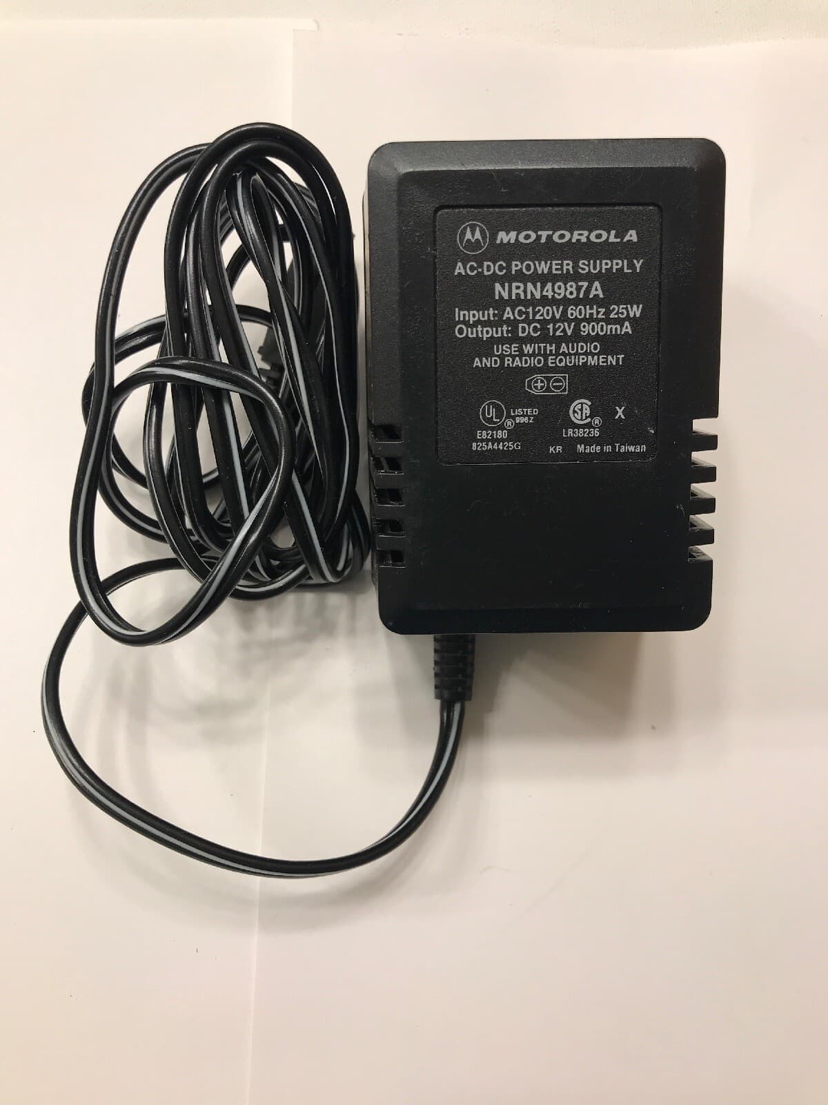 Motorola Minitor II (2) Pager Amplified Charger & Power Supply, NRN4985B, Tested 6