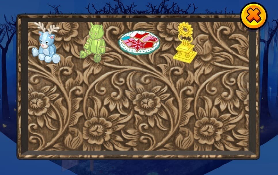 2021 Webkinz DELUXE DAY April Prize: Carved Storage Chest (stores items!) 2