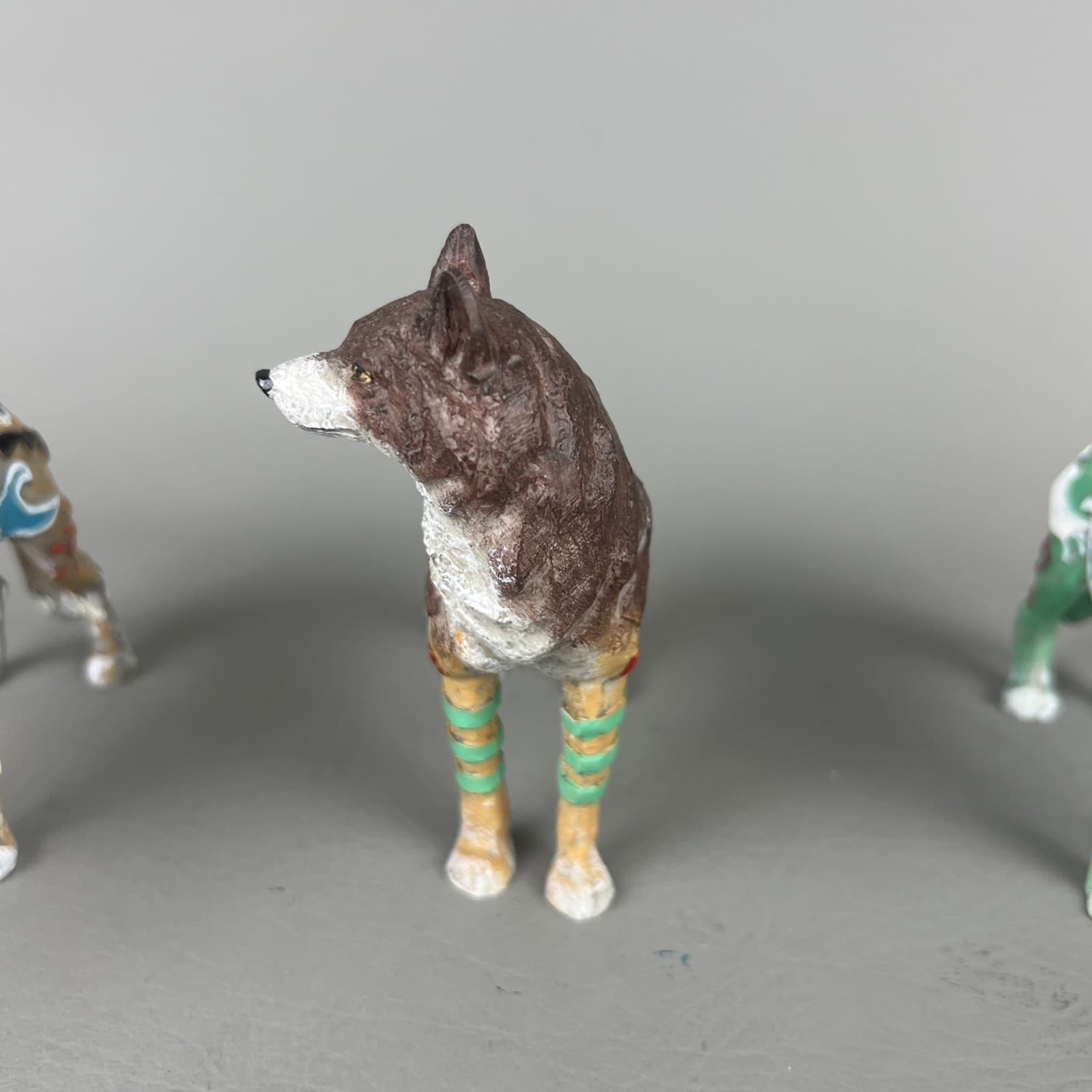 3 Westland Call of the Wolf Howling Standing Animal Figurines Northern Wolf 6" 6