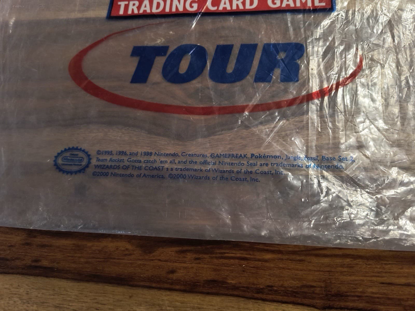 Pokémon TCG Trading Card Game Tour Shopping Bag Vintage RARE 2000 Nintendo 2