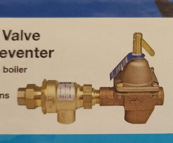 WATTS B911T-M3 Backflow Preventer and Fill Valve 1/2" Bronze EDP# 0386463 2