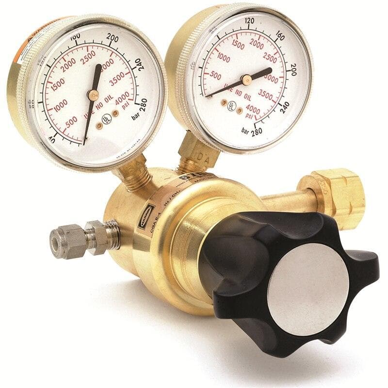 Harris 8700-800-580 Argon Helium Nitrogen Ultra High Delivery Pressure Regulator