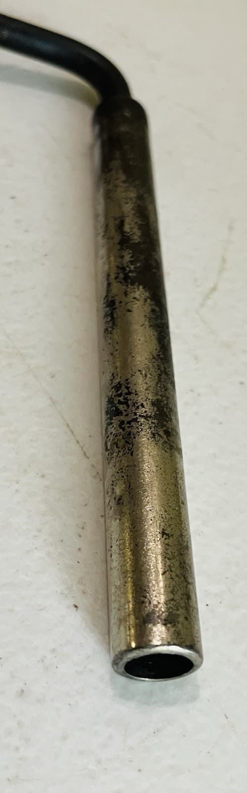 Antique Columbia Disc Graphophone Crank Handle Threaded 7" 4