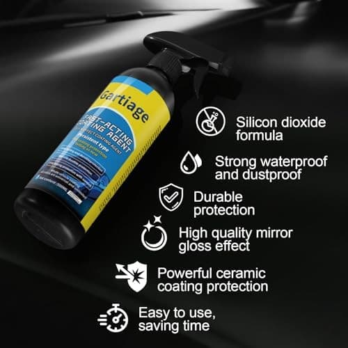 Quick Effect Coating Agent for Car, Car Coating Spray, Car Wax tasteless 4