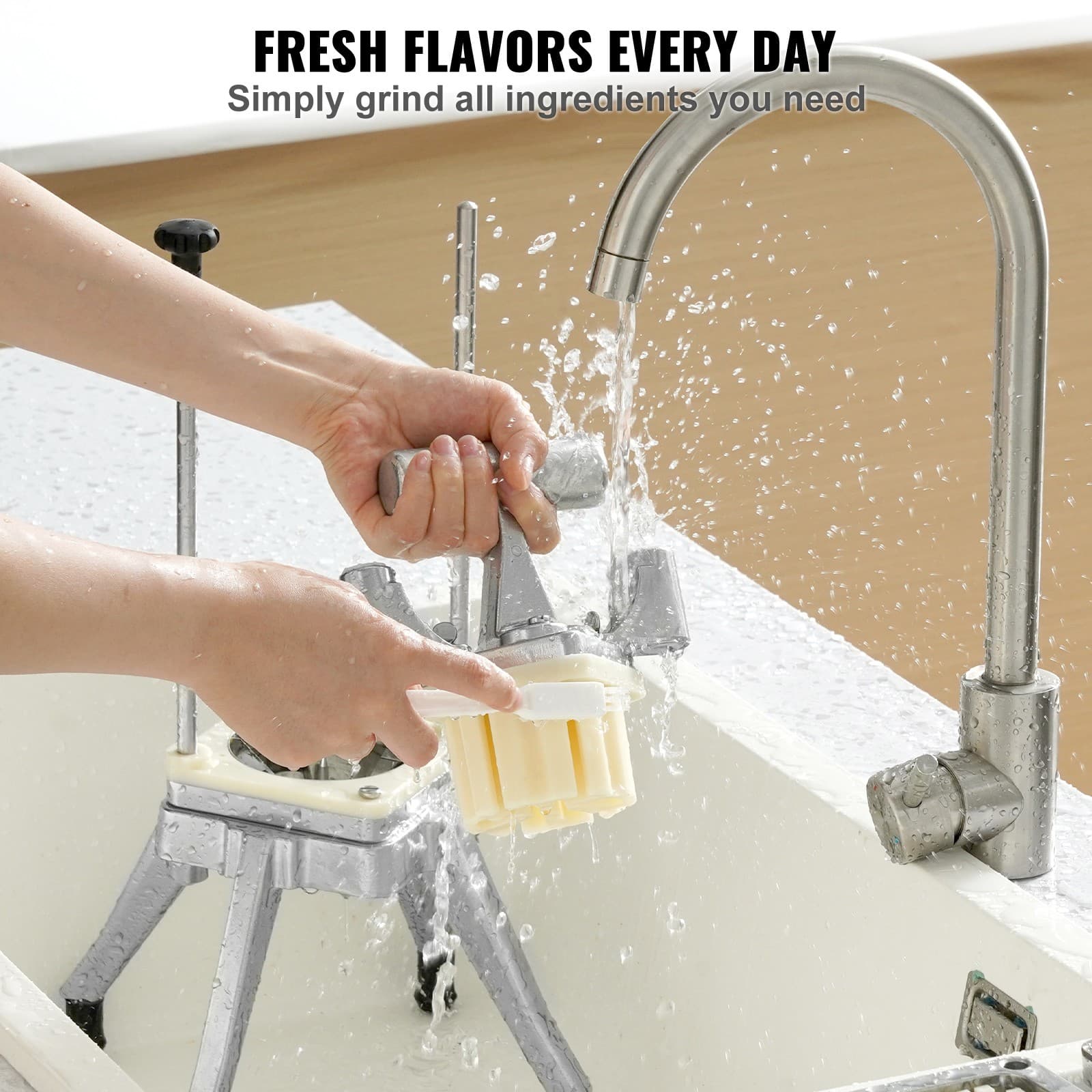 1/4'' Vegetable Dicer Commercial Fruit Slicer Chopper French Fry Cutter 5