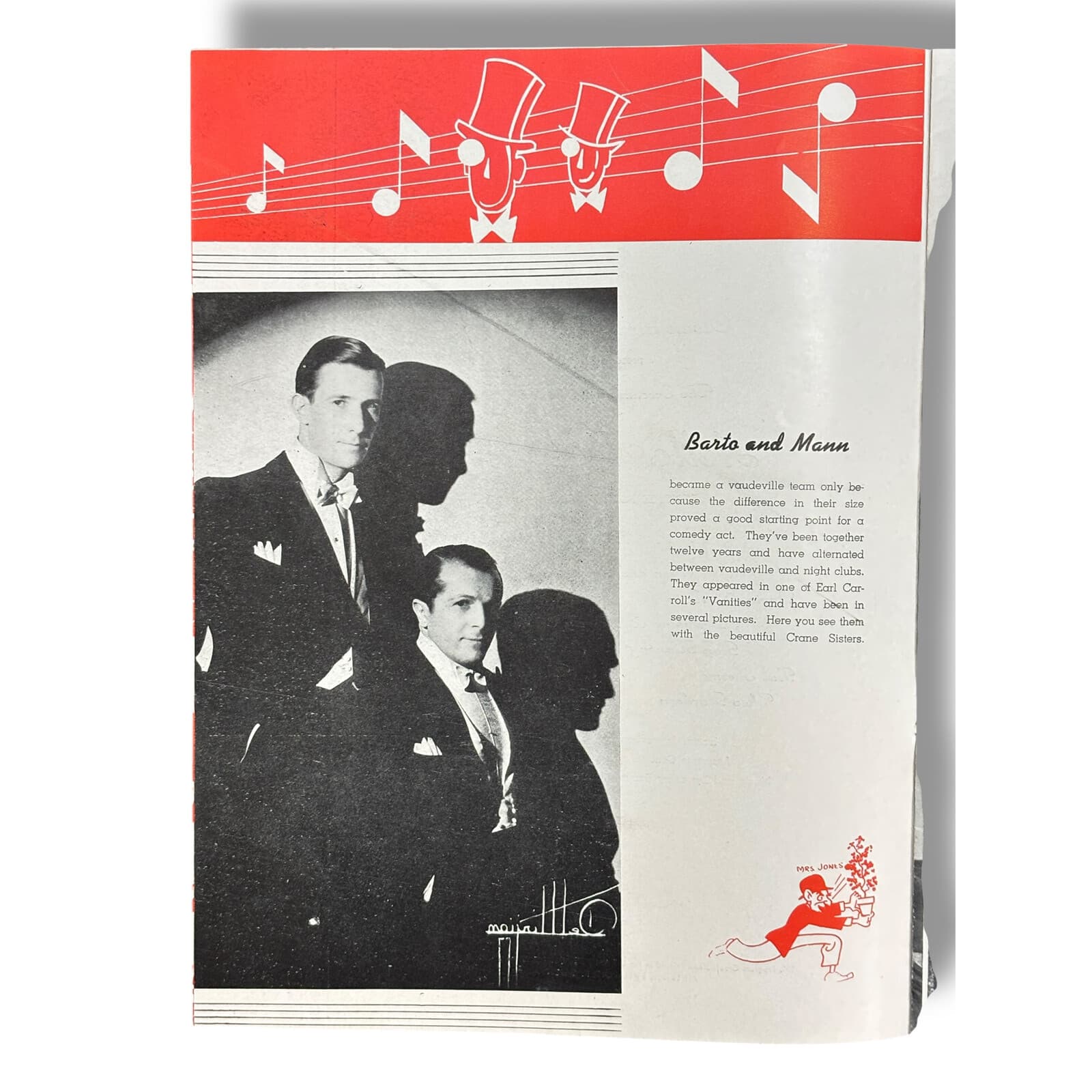 1938 Hellzapoppin Broadway Program Olsen & Johnson Revue Political Satire NYC 4