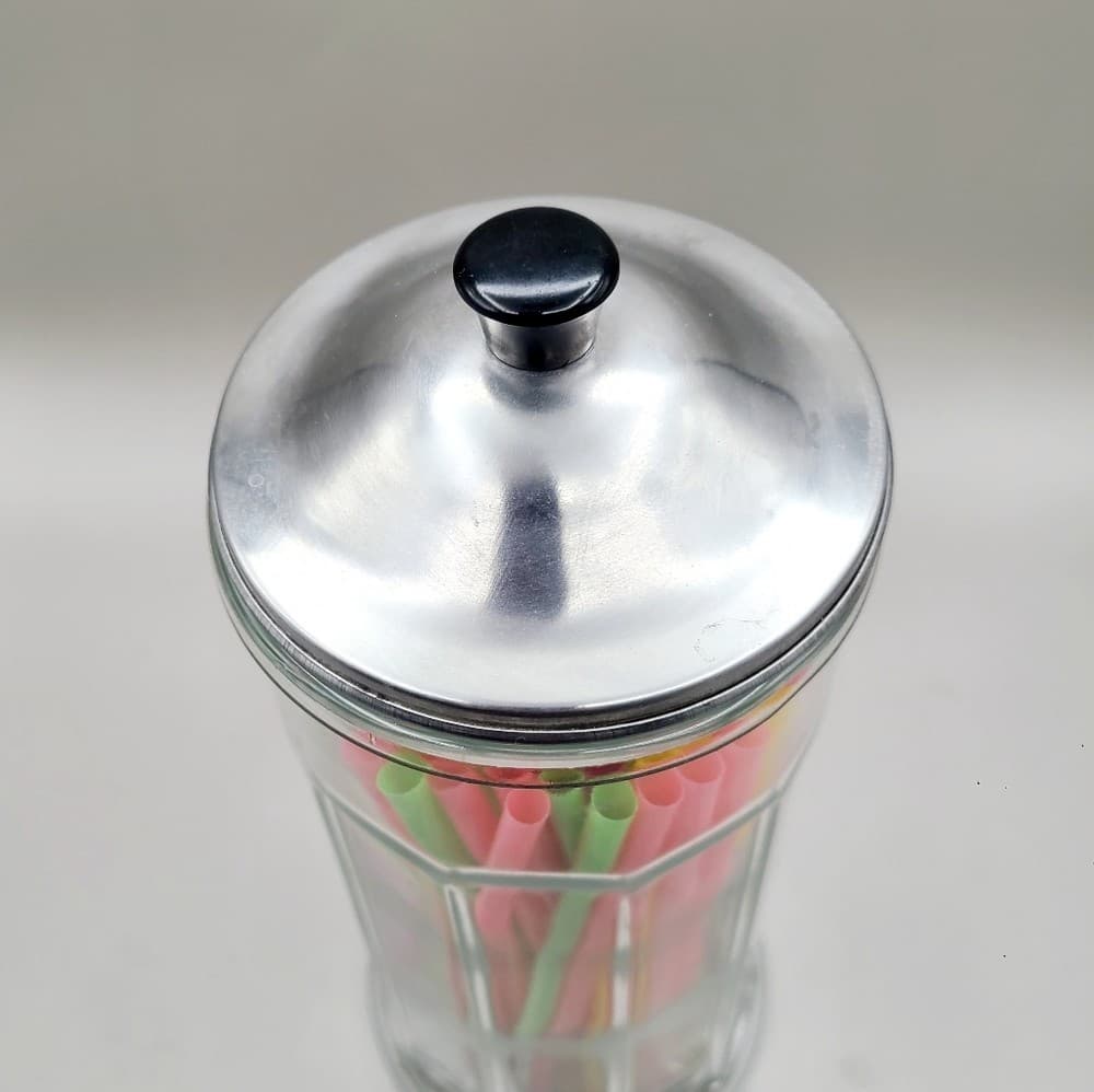 Vintage Soda Shop Straw Dispenser 4