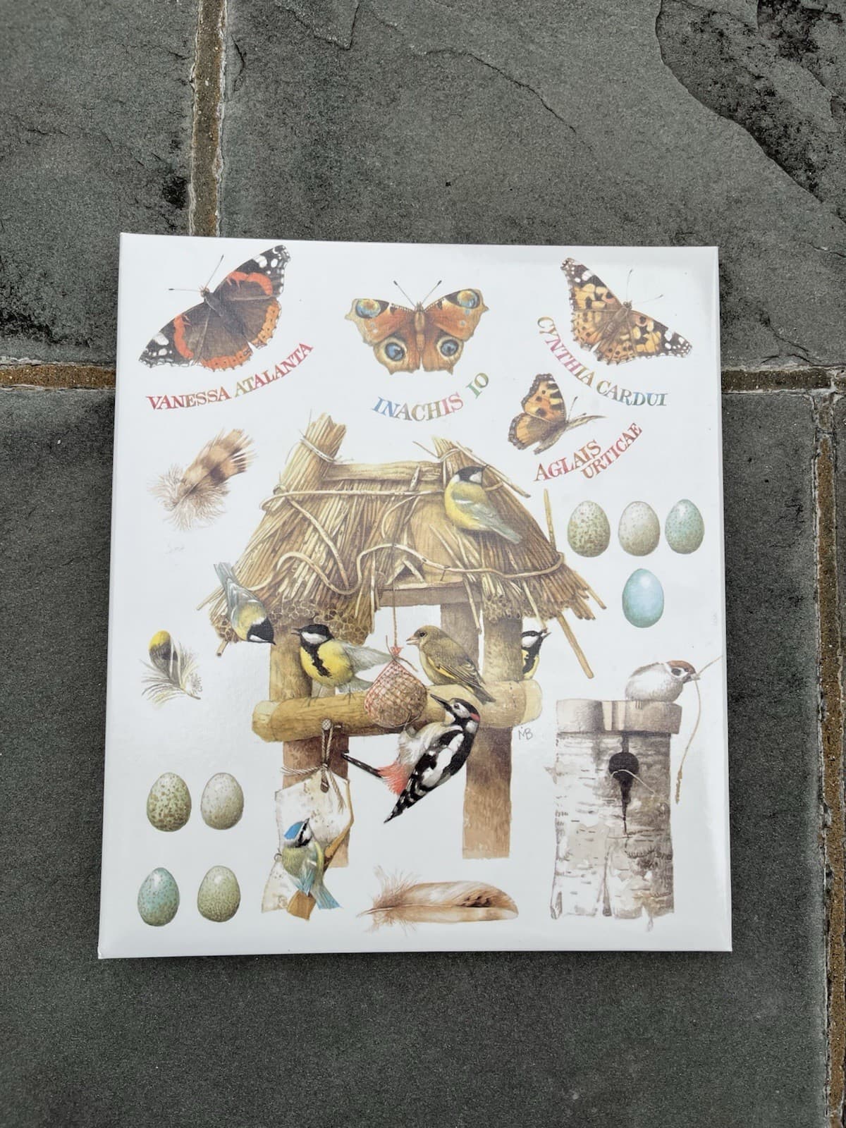 Vintage Hallmark Expandable Photo Scrapbook Album Marjolein Bastin Nature Art