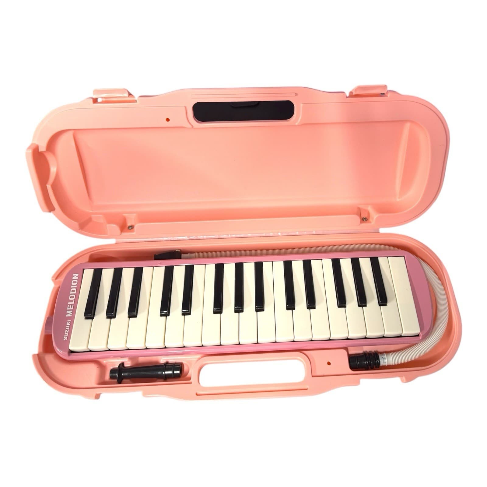 Suzuki MXA-32 Melodion Alto 32 Keys Melodica Pastel Pink in Case See Pics 4