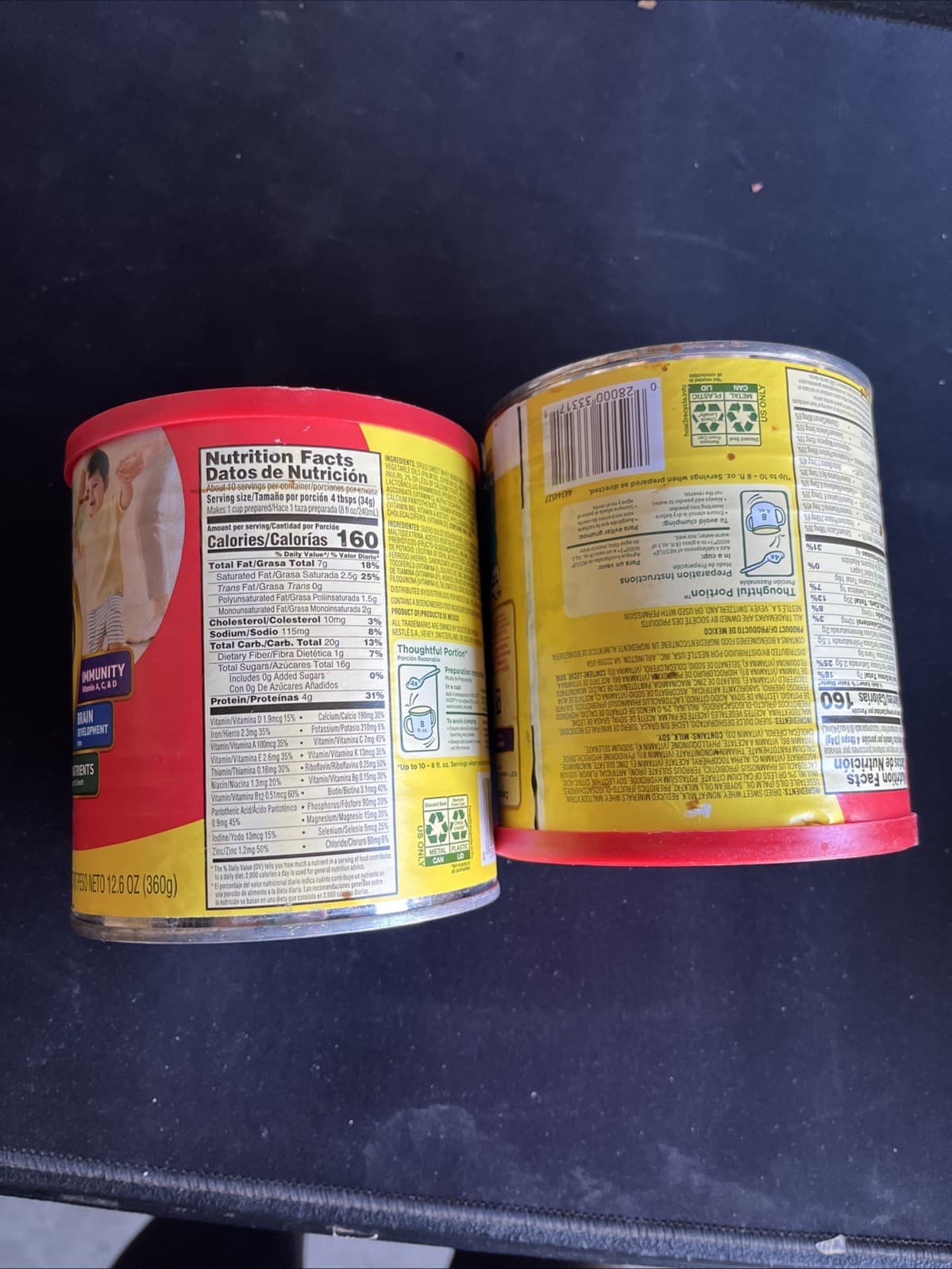 2pk Nestle Nido Kinder 1 Plus Toddler Powdered Milk Beverage 75.6oz Kid Shake 4