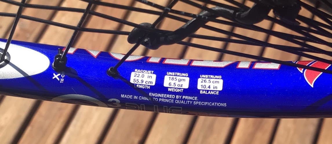 Ektelon 03 Blue 3200 Triple-Threat Racquetball Racquet Titanium Tungsten Carbon 3