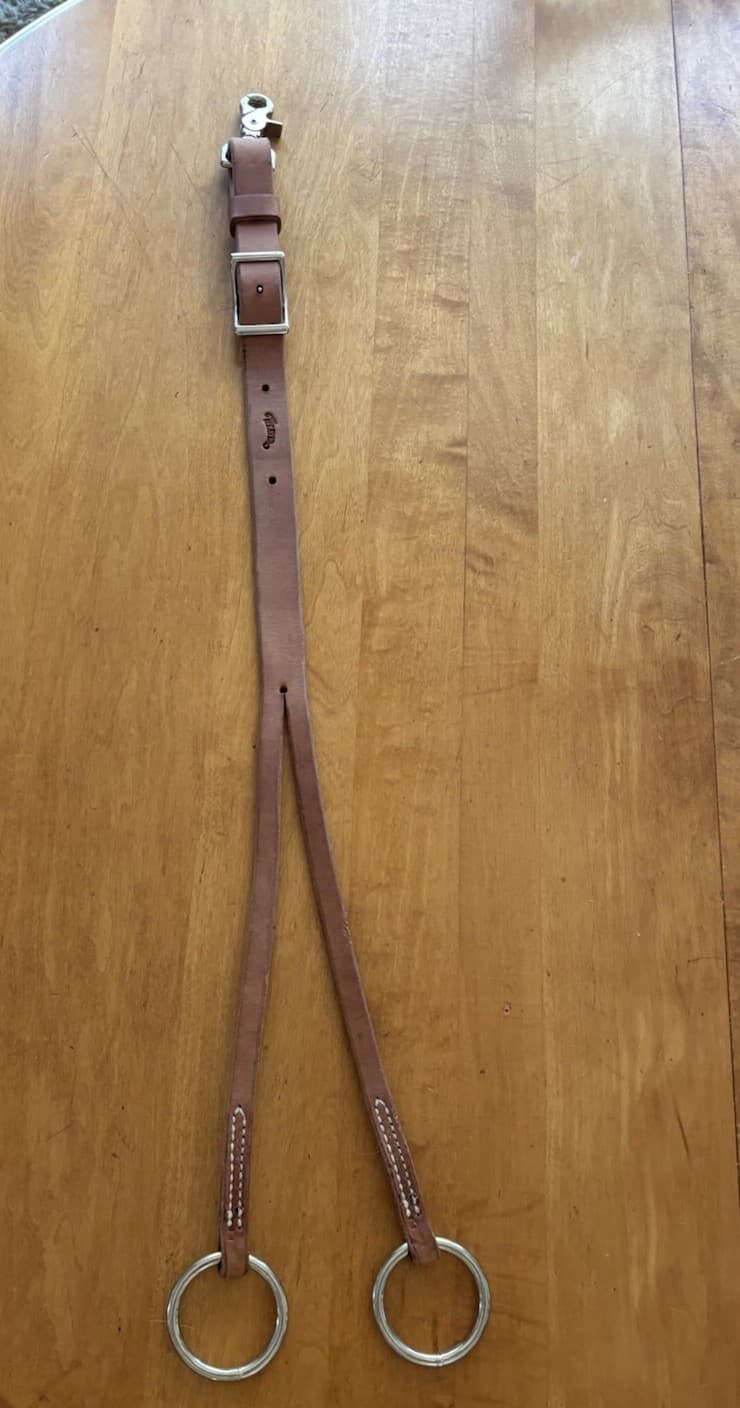 NEW Weaver LEATHER Running Martingale Attachment. Never Used-EXCELLENT CONDITION