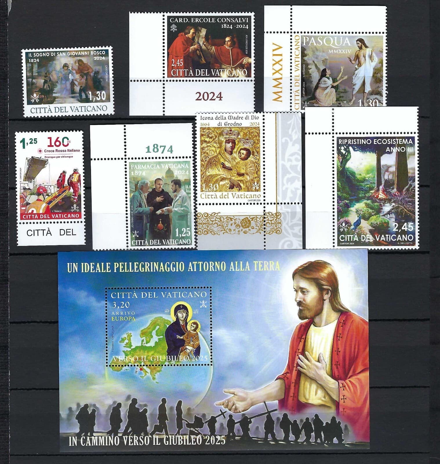 Vatican City 2024 MNH Jan - September issues 3