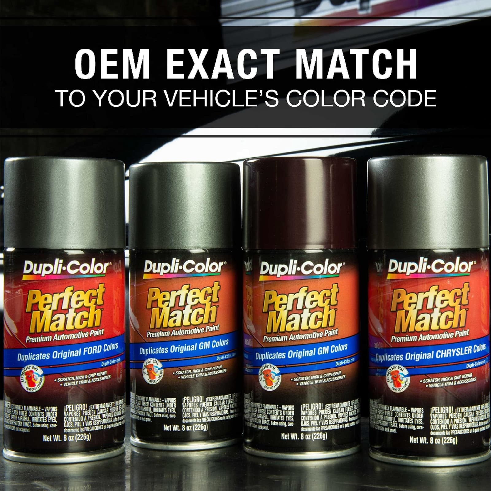 Dupli-Color EBMZ11607 Perfect Match Automotive Spray Paint - Mazda Graphite... 5