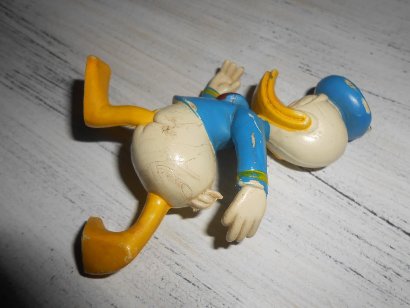 Vintage 1980 Durham Industries Walt Disney Donald Duck 4" PVC Figure 4