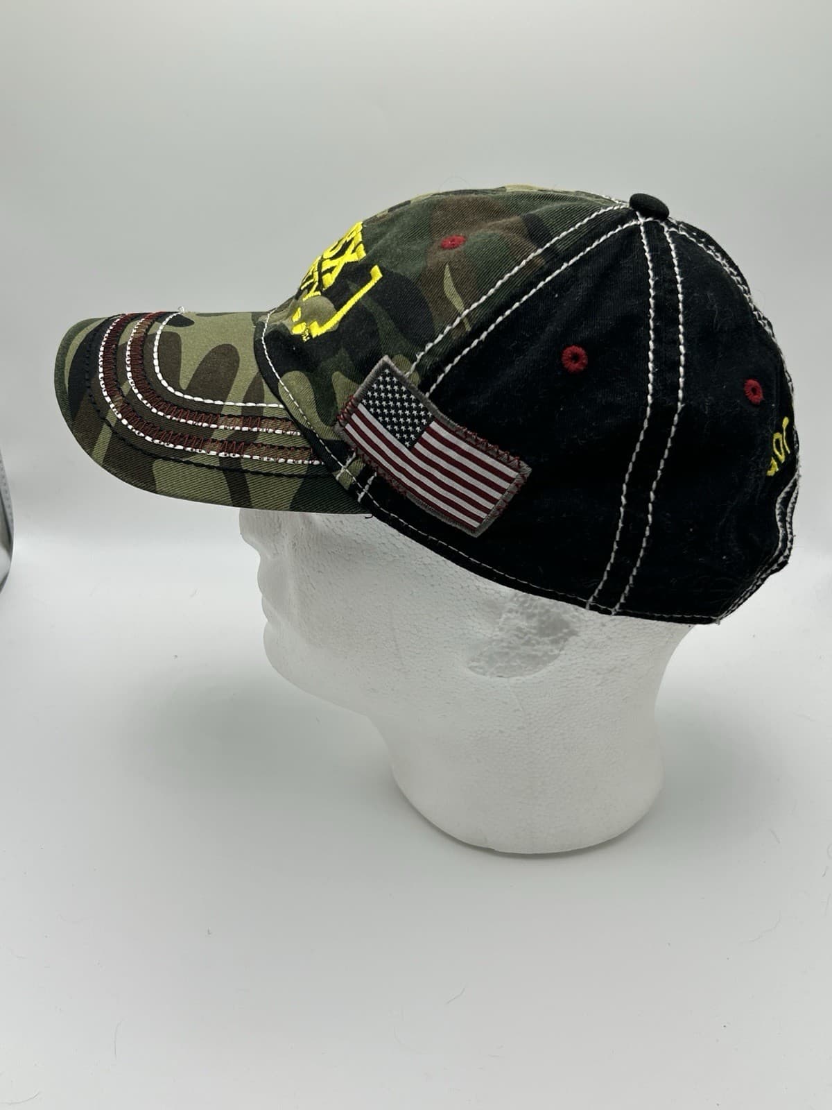 CSX Safety Railroad Camo Adjustble Hat 2